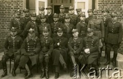 Lata 30., Leszno, Polska.
Na zdjęciu żołnierze 55 Poznańskiego Pułku Piechoty.
Fot. NN, zbiory Ośrodka KARTA, Pogotowie Archiwalne [PA_033], przekazał Piotr Balcer
