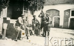 1930-1939, Polska.
7. Pułk Strzelców Konnych Wielkopolskich, chwila przerwy na manewrach.
Fot. NN, zbiory Ośrodka KARTA, Pogotowie Archiwalne [PA_033], przekazał Piotr Balcer