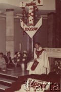25.09.1983, Warszawa, Polska.
Ksiądz Jerzy Popiełuszko odprawia Mszę świętą.
Fot. NN, zbiory Ośrodka KARTA