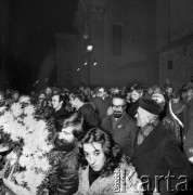 11.11.1981, Warszawa, Polska.
Uroczyste obchody rocznicy odzyskania niepodległości, zorganizowane przez NSZZ 