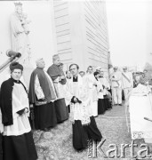 25.04.1981, Warszawa, Polska.
Uroczystość poświęcenia sztandaru NSZZ 