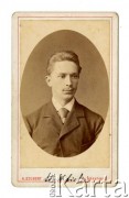 1867-1893, Kraków, Austro-Wegry
Portret Stanisława Niwickiego.
Fot. Awit Szubert, zbiory Ośrodka KARTA, Pogotowie Archiwalne [PAF_002], udostępnił Kazimierz Dorant