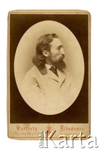 1867-1893, Kraków, Austro-Węgry.
Portret Jana Matejki.
Fot. Awit Szubert, zbiory Ośrodka KARTA, Pogotowie Archiwalne [PAF_002], udostępnił Kazimierz Dorant