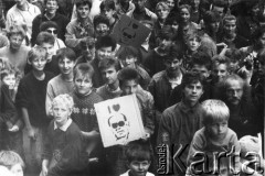1.06.1989, Gdańsk, Polska.
Happening Federacji Młodzieży Walczącej pod hasłem: 