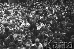 1.06.1989, Gdańsk, Polska.
Happening Federacji Młodzieży Walczącej pod hasłem: 