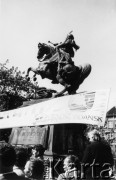 3.05.1990, Gdańsk, Polska.
Manifestacja NSZZ 