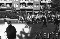 3.05.1990, Gdańsk, Polska.
Manifestacja NSZZ 
