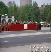 22.07.1978, Warszawa, Polska.
Uroczyste obchody Święta Odrodzenia Polski na pl. Zwycięstwa (ob. pl. Piłsudskiego). 
Fot. Edward Grochowicz, zbiory Ośrodka KARTA