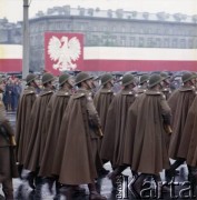 9.05.1979, Warszawa, Polska.
Obchody Dnia Zwycięstwa na pl. Zwycięstwa (ob. pl. Józefa Piłsudskiego).
Fot. Edward Grochowicz, zbiory Ośrodka KARTA