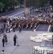 1.08.1979, Warszawa, Polska.
Odsłonięcie pomnika Powstańców Warszawy wg. projektu Andrzeja Domańskiego na pl. Powstańców Warszawy.
Fot. Edward Grochowicz, zbiory Ośrodka KARTA