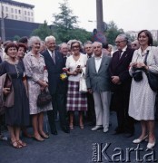 1.08.1979, Warszawa, Polska.
Odsłonięcie pomnika Powstańców Warszawy wg. projektu Andrzeja Domańskiego na pl. Powstańców Warszawy.
Fot. Edward Grochowicz, zbiory Ośrodka KARTA