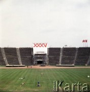 22.07.1979, Warszawa, Polska.
Obchody 35-lecia PRL. Plakat: 