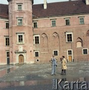 Ok. 1979, Warszawa, Polska.
Uroczystość na Zamku Królewskim w Warszawie.
Fot. Edward Grochowicz, zbiory Ośrodka KARTA