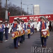 1.05.1980, Warszawa, Polska.
Obchody Święta Pracy.
Fot. Edward Grochowicz, zbiory Ośrodka KARTA