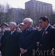 19.04.1983, Warszawa, Polska.
Obchody 40. rocznicy wybuchu powstania w getcie warszawskim.
Fot. Edward Grochowicz, zbiory Ośrodka KARTA