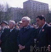 19.04.1983, Warszawa, Polska.
Obchody 40. rocznicy wybuchu powstania w getcie warszawskim.
Fot. Edward Grochowicz, zbiory Ośrodka KARTA