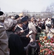 19.04.1983, Warszawa, Polska.
Obchody 40. rocznicy wybuchu powstania w getcie warszawskim.
Fot. Edward Grochowicz, zbiory Ośrodka KARTA