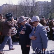 19.04.1983, Warszawa, Polska.
Obchody 40. rocznicy wybuchu powstania w getcie warszawskim.
Fot. Edward Grochowicz, zbiory Ośrodka KARTA