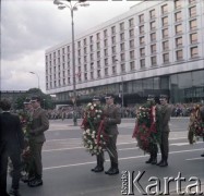 22.07.1984, Warszawa, Polska.
Obchody 40-lecia Polskiej Rzeczpospolitej Ludowej na pl. Zwycięstwa (ob. pl. Józefa Piłsudskiego).
Fot. Edward Grochowicz, zbiory Ośrodka KARTA