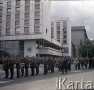22.07.1984, Warszawa, Polska.
Obchody 40-lecia Polskiej Rzeczpospolitej Ludowej na pl. Zwycięstwa (ob. pl. Józefa Piłsudskiego).
Fot. Edward Grochowicz, zbiory Ośrodka KARTA