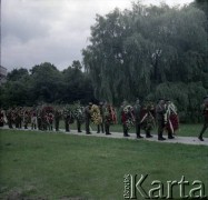 22.07.1984, Warszawa, Polska.
Obchody 40-lecia Polskiej Rzeczpospolitej Ludowej na błoniach Stadionu Dziesięciolecia.
Fot. Edward Grochowicz, zbiory Ośrodka KARTA