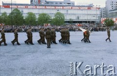 22.07.1985, Warszawa, Polska.
Uroczysta defilada na placu Defilad z okazji Święta Odrodzenia Polski (22 Lipca).
Fot. Edward Grochowicz, zbiory Ośrodka KARTA