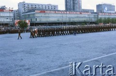 22.07.1985, Warszawa, Polska.
Uroczysta defilada na placu Defilad z okazji Święta Odrodzenia Polski (22 Lipca).
Fot. Edward Grochowicz, zbiory Ośrodka KARTA