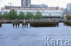 22.07.1985, Warszawa, Polska.
Uroczysta defilada na placu Defilad z okazji Święta Odrodzenia Polski (22 Lipca).
Fot. Edward Grochowicz, zbiory Ośrodka KARTA