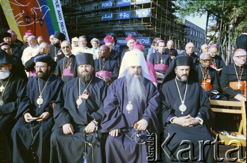 1-2.09.1989, Warszawa, Polska.
Światowy Dzień Modlitw o Pokój pod hasłem 
