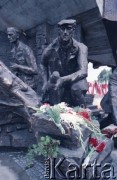 1.08.1989, Warszawa, Polska.
Odsłonięcie Pomnika Powstania Warszawskiego na placu Krasińskich w 45. rocznicę wybuchu powstania.
Fot. Edward Grochowicz, zbiory Ośrodka KARTA