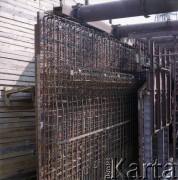 9.04.1984, Warszawa, Polska.
Budowa tunelu I linii metra w Warszawie.
Fot. Edward Grochowicz, zbiory Ośrodka KARTA