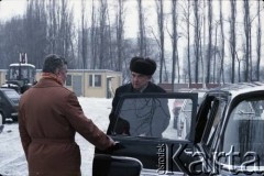 3.01.1986, Warszawa, Polska.
Wizyta wicepremiera ZSRR na terenie budowy metra w Warszawie.
Fot. Edward Grochowicz, zbiory Ośrodka KARTA
