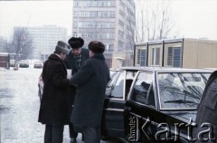 3.01.1986, Warszawa, Polska.
Wizyta wicepremiera ZSRR na terenie budowy metra w Warszawie.
Fot. Edward Grochowicz, zbiory Ośrodka KARTA