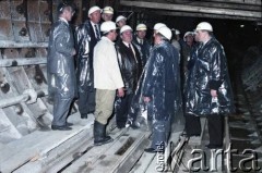 17.04.1986, Warszawa, Polska.
Wizyta Pełnomocnika ZSRR do spraw budowy metra w Warszawie.
Fot. Edward Grochowicz, zbiory Ośrodka KARTA