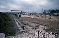 Sierpień 1988, Warszawa, Polska.
Budowa tunelu I linii metra.
Fot. Edward Grochowicz, zbiory Ośrodka KARTA