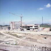 Lipiec 1989, Warszawa, Polska.
Budowa Stacji Techniczno-Postojowej 