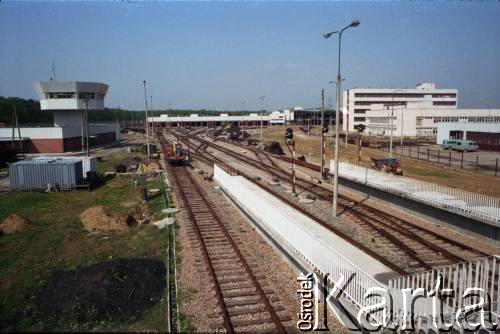 Ok. 1990, Warszawa, Polska.
Stacja Techniczno - Postojowa 