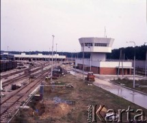 Ok. 1990, Warszawa, Polska.
Stacja Techniczno - Postojowa 
