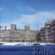 Lata 70., Warszawa, Polska.
Rynek Starego Miasta.
Fot. Edward Grochowicz, zbiory Ośrodka KARTA