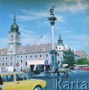 1974, Warszawa, Polska.
Plac Zamkowy.
Fot. Edward Grochowicz, zbiory Ośrodka KARTA