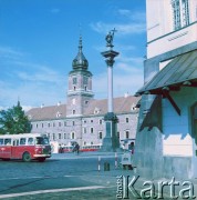 1974, Warszawa, Polska.
Plac Zamkowy.
Fot. Edward Grochowicz, zbiory Ośrodka KARTA