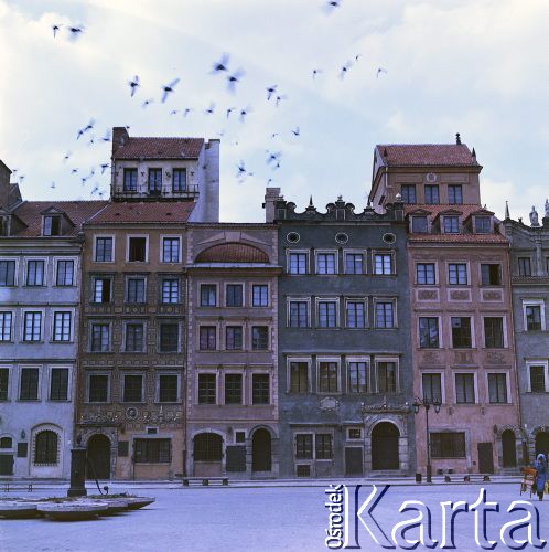 Ok. 1967, Warszawa, Polska.
Rynek Starego Miasta.
Fot. Edward Grochowicz, zbiory Ośrodka KARTA