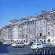 Lata 60., Warszawa, Polska.
Rynek Starego Miasta.
Fot. Edward Grochowicz, zbiory Ośrodka KARTA