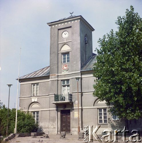 1979, Piaseczno, Polska.
Ratusz.
Fot. Edward Grochowicz, zbiory Ośrodka KARTA
