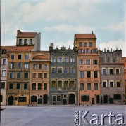 Ok. 1967, Warszawa, Polska.
Rynek Starego Miasta.
Fot. Edward Grochowicz, zbiory Ośrodka KARTA