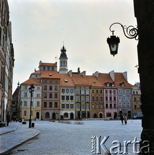 Ok. 1967, Warszawa, Polska.
Rynek Starego Miasta.
Fot. Edward Grochowicz, zbiory Ośrodka KARTA