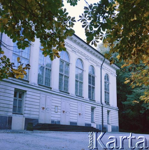 Lata 80., Warszawa, Polska.
Łazienki Królewskie.
Fot. Edward Grochowicz, zbiory Ośrodka KARTA