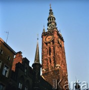 Lata 80., Gdańsk, Polska.
Ratusz na Długim Targu.
Fot. Edward Grochowicz, zbiory Ośrodka KARTA