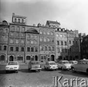 Lata 60., Warszawa, Polska.
Rynek Starego Miasta.
Fot. Edward Grochowicz, zbiory Ośrodka KARTA