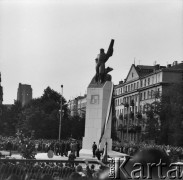 9.09.1967, Warszawa, Polska.
Uroczyste odsłonięcie Pomnika Lotnika.
Fot. Edward Grochowicz, zbiory Ośrodka KARTA